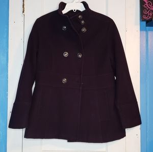Peacoat- Plum Liz Claiborne